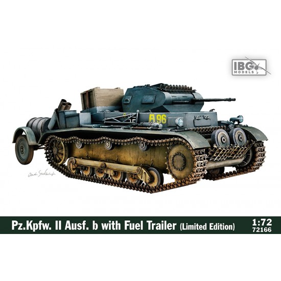1/72 Pz.Kpfw. II Ausf. B with Fuel Trailer [Limited Edition]