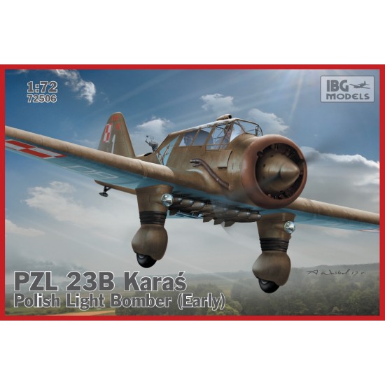 1/72 Polish PZL 23B Karas Light Bomber (Early)
