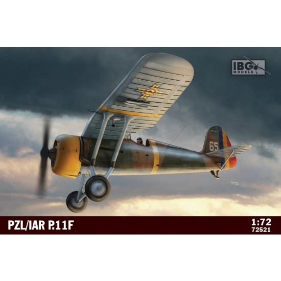 1/72 Romanian PZL/IAR P.11F Fighter