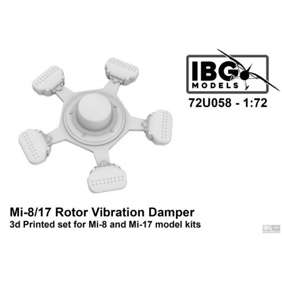 1/72 Mi-17 Helicopter Rotor Vibration Damper