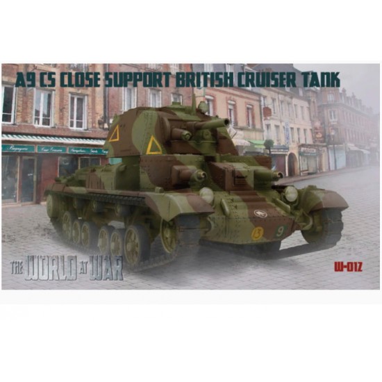 1/72 The World at War - British Cruiser Tank A9 CS Close Support