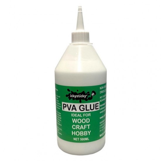 PVA Glue 500ml for Wood Craf Hobby