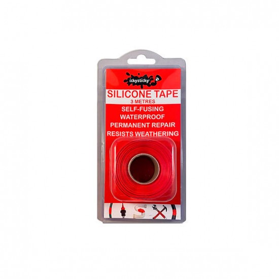 Silicone Tape 3m - Red