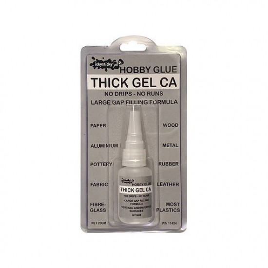 Thick Gel Ca 20gm Hobby Glue