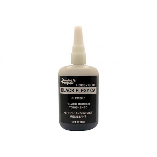 Black Flexy Ca 120gm Hobby Glue