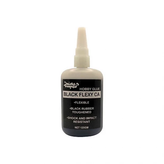 Black Flexy Ca 120gm Hobby Glue