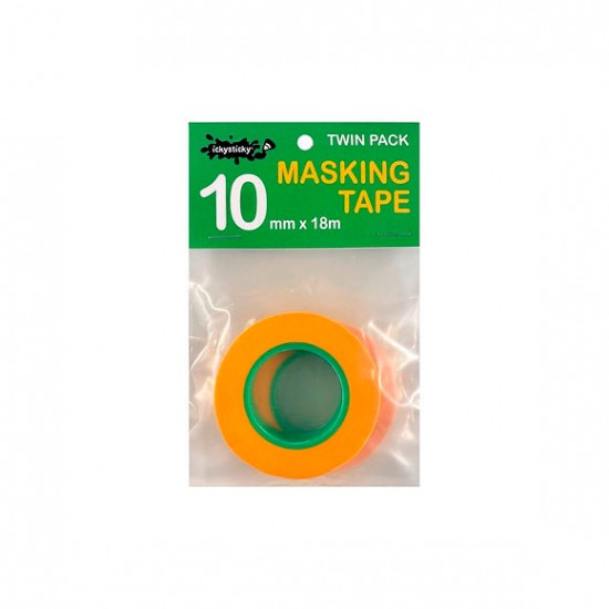Masking Tape 10mm Twin Pack