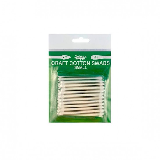 Small Cotton Swabs (50pcs: 25x triangular, 25x round)