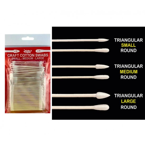 Cotton Swabs Mixed Sizes (150pcs)