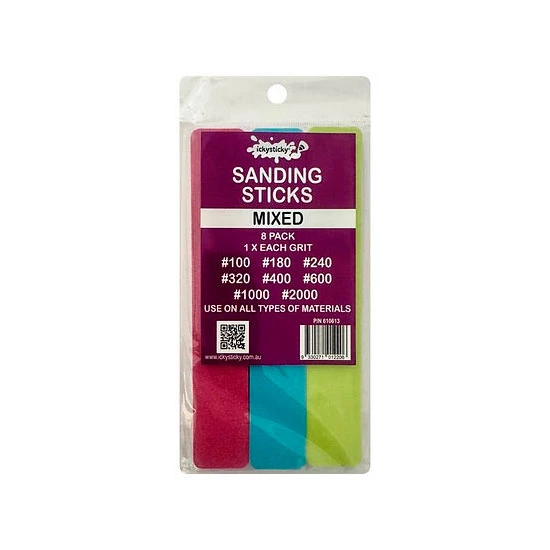 Sanding Sticks - Mixed (8pcs)