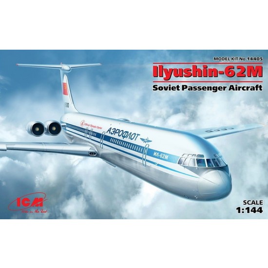 1/144 Soviet Passenger Aircraft Ilyushin Il-62M