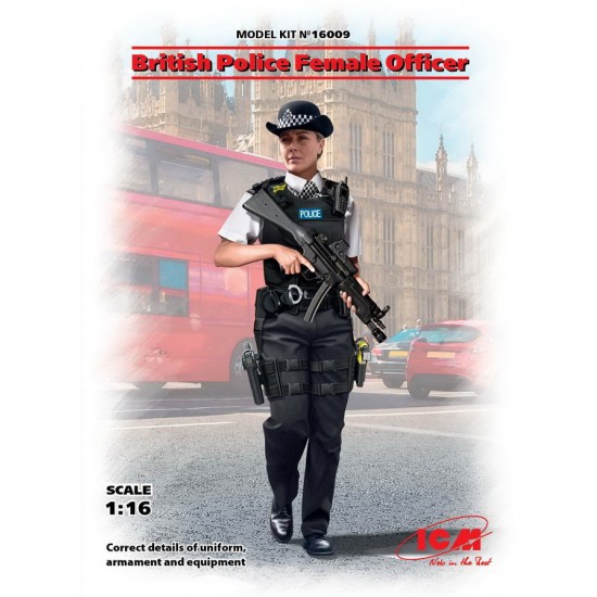 1/16 British Police Female Officer