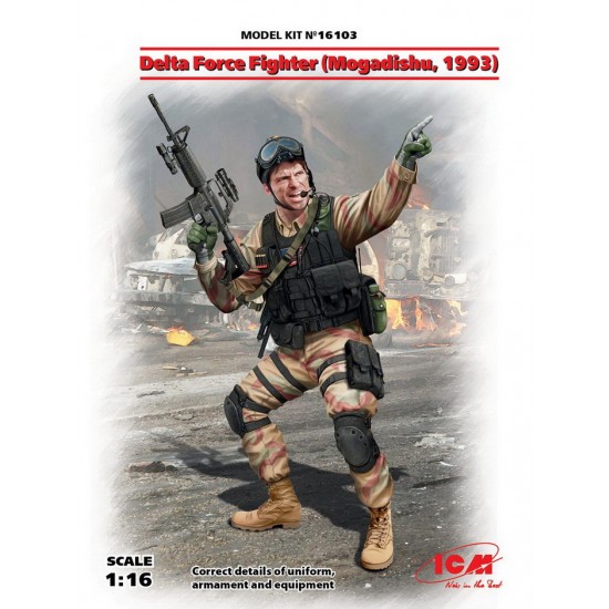 1/16 Delta Force Fighter Mogadishu 1993