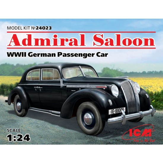 1/24 WWII German Passenger Car Admiral Saloon