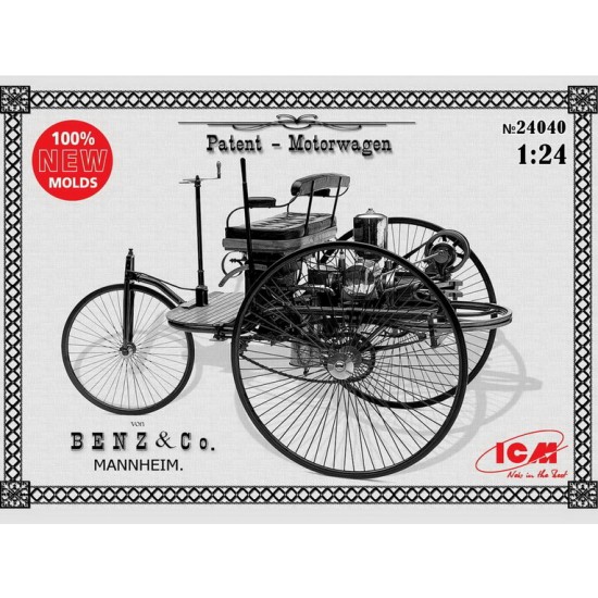 1/24 Benz Patent-Motorwagen 1886