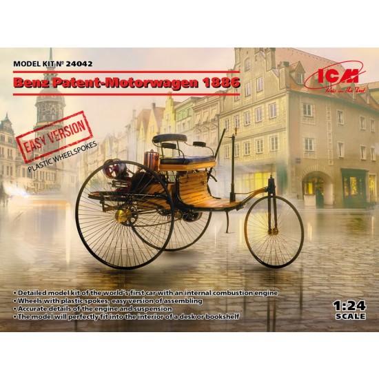 1/24 Benz Patent-Motorwagen 1886 Easy version
