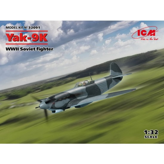 1/32 WWII Soviet Yakovlev Yak-9K Fighter