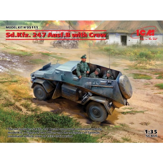 1/35 SdKfz. 247 Ausf.B with Crew