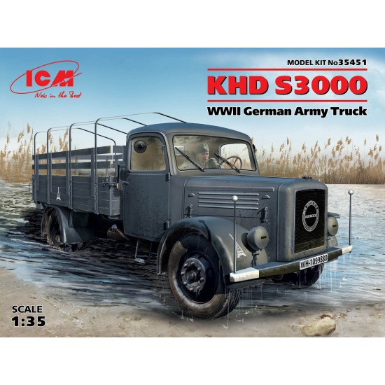 1/35 WWII German Army Truck KHD S3000