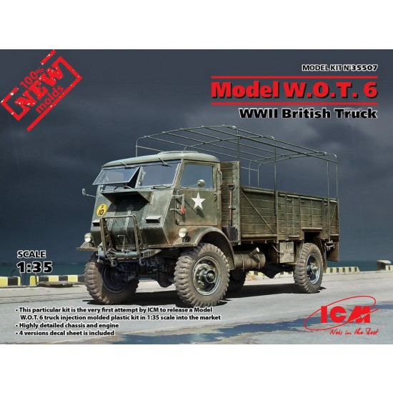 1/35 WWII British Truck Model WOT 6