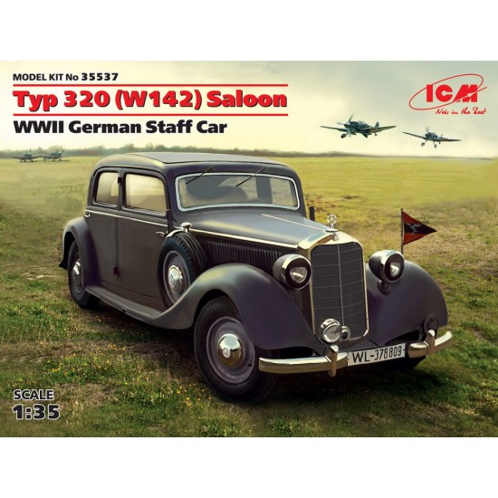 1/35 WWII German Staff Car Type 320 (W142) Saloon