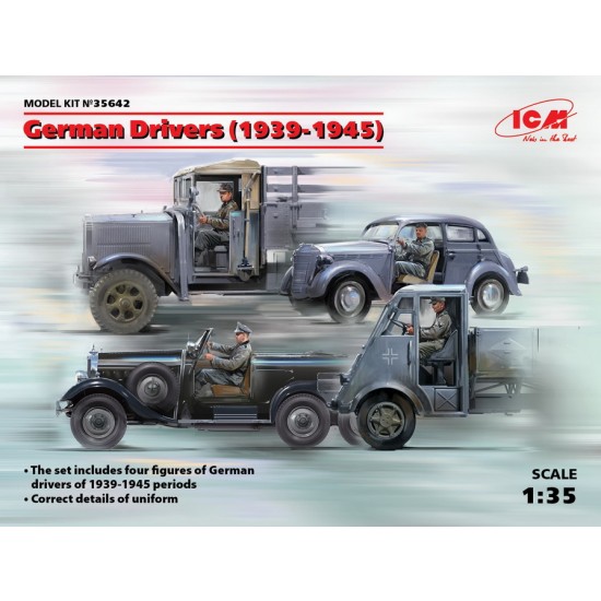 1/35 German Drivers 1939-1945 (4 figures)