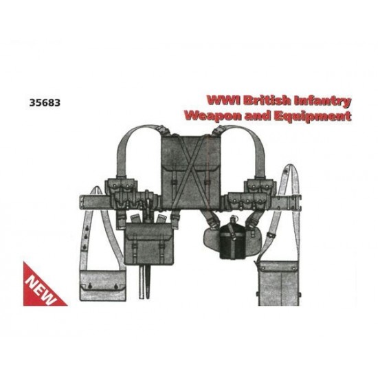 1/35 WWI British Infantry Weapon and Equipment