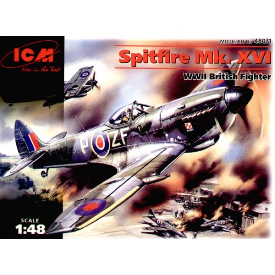 1/48 WWII British Fighter Supermarine Spitfire Mk.XVI