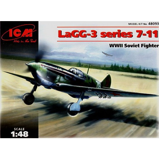 1/48 WWII Soviet Fighter Lavochkin LaGG-3 Series 7-11