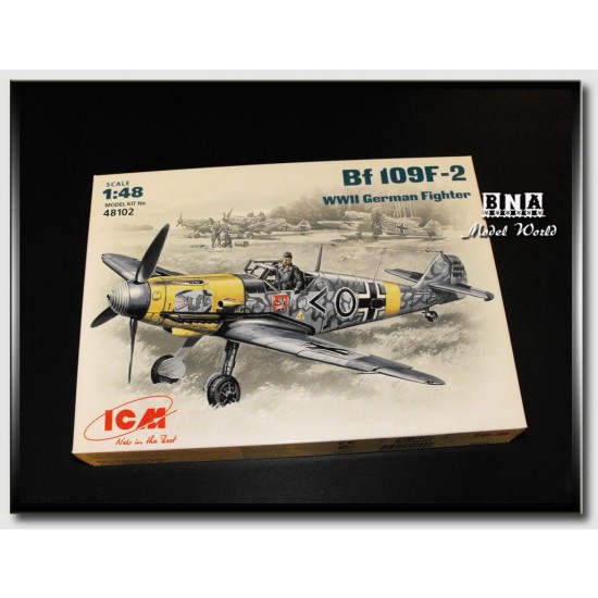 1/48 WWII German Fighter - Messerschmitt Bf-109F-2