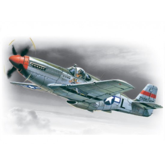 1/48 WWII American Fighter Mustang P-51C 