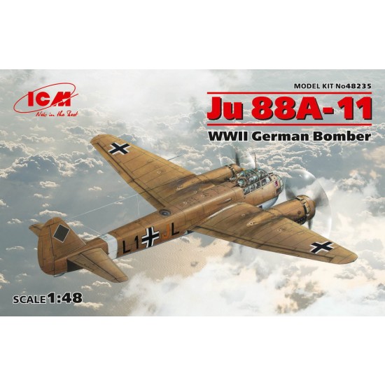 1/48 WWII German Bomber Junkers Ju 88A-11