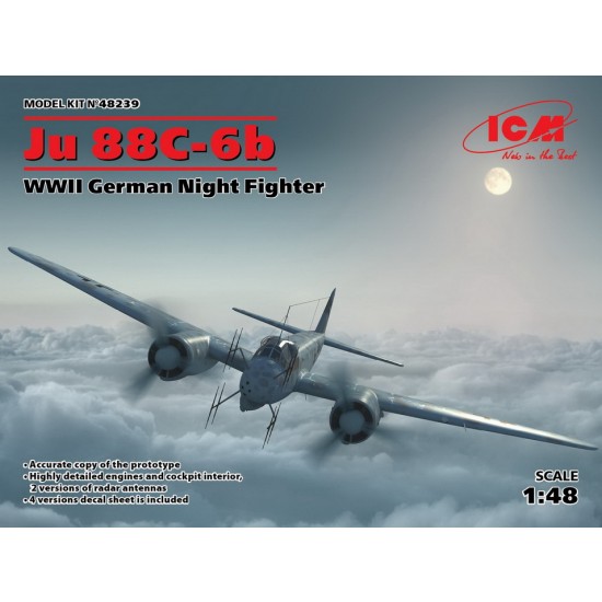 1/48 WWII German Night Fighter Ju 88