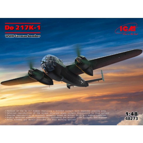 1/48 WWII German Do 217K-1 Bomber