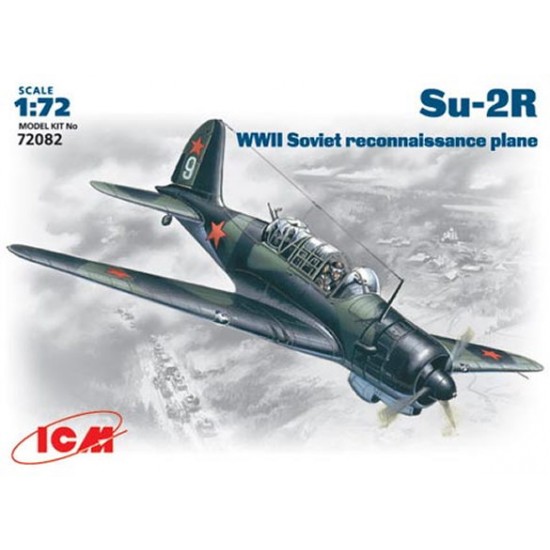 1/72 WWII Soviet Reconnaissance Plane Sukhoi Su-2R