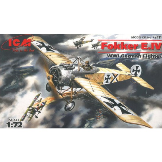 1/72 WWI German Fighter Fokker E.IV