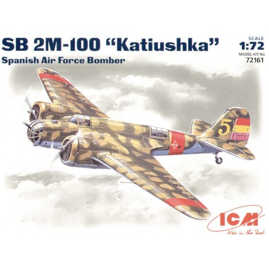 1/72 Spanish Air Force Bomber SB 2M-100 "Katiushka" 