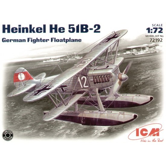 1/72 German Fighter Floatplane Heinkel He 51B-2