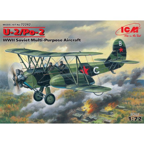 1/72 WWII Soviet Multi-Purpose Aircraft Polikarpov U-2/Po-2