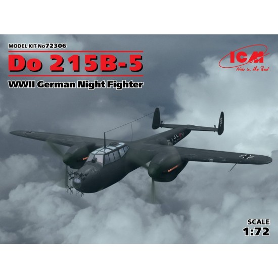 1/72 WWII German Night Fighter Dornier Do 215B-5