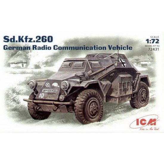 1/72 German Radio Communication Vehicle Sd.Kfz.260