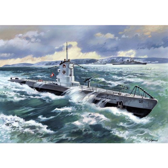 1/144 WWII German Submarine U-Boat Type IIB (1939)
