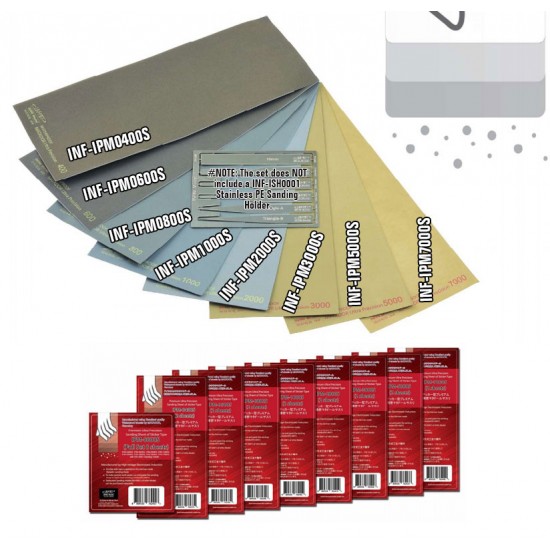 Sanding Sheet of Sticker Type #800 (2pcs)
