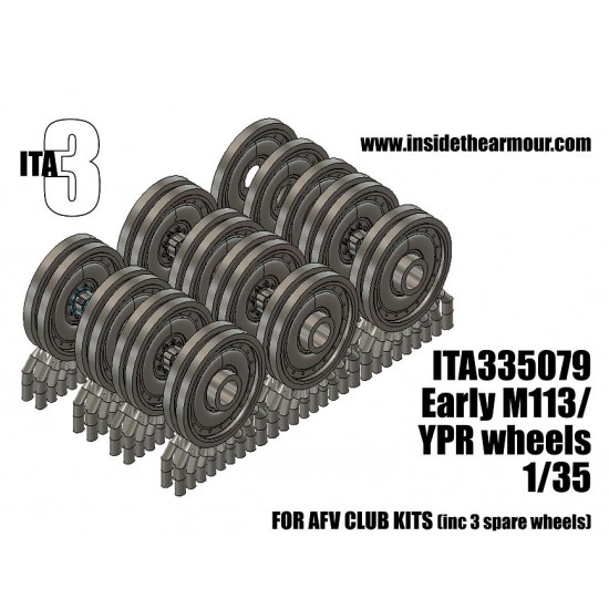 1/35 Early M113 and YPR Wheels for AFV Club kits