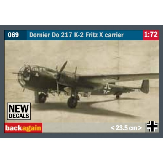1/72 Dornier Do 217 K-2 Fritz X Carrier