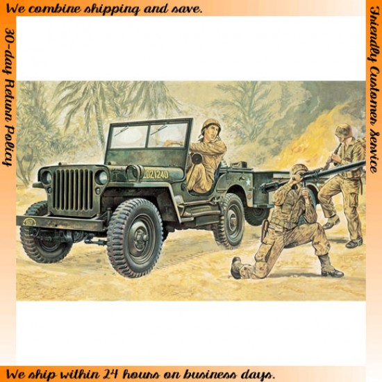 1/35 WWII US Willys MB Jeep