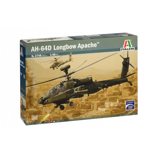 1/48 AH-64D Apache Longbow (fully upgraded moulds)