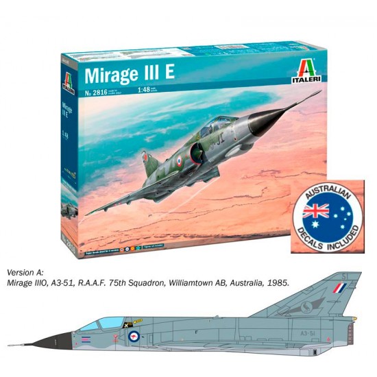 1/48 Dassault Mirage III E Interceptor Aircraft