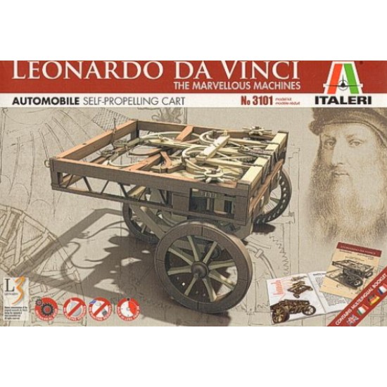 Leonardo Da Vinci The Marvellous Machines SelfPropelling Cart