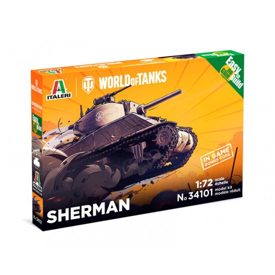 1/72 World of Tanks - Sherman Fast Assembly Kit